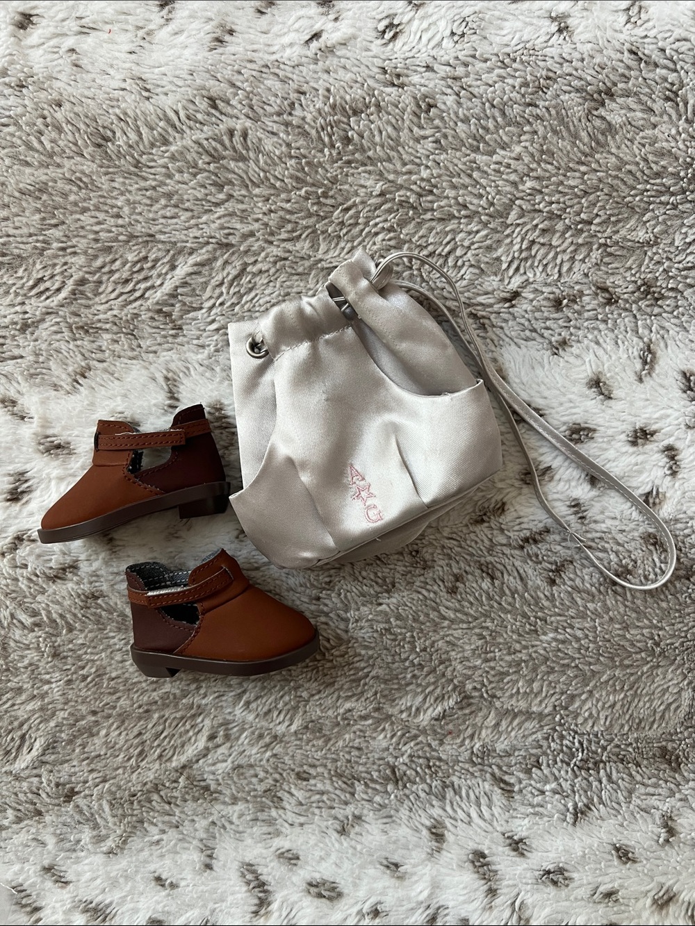 American Girl Doll - Ankle Boots and Ballet Bag for the dolls